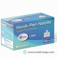 jual Glucodr Pen Needle/Jarum Insulin 4 mm glucodr pen needle