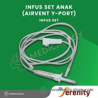 jual Infus Set (Airvent Y-Port) Anak Serenity / Selang Infus