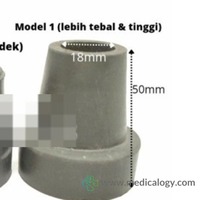 Karet Tongkat Kaki 1 Lurus Lipat Elbow