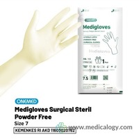 jual Medigloves Surgical Steril Powder Free PF 1 Pasang  ukuran 7,5