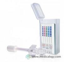 Mono Rapid Test Narkoba 6 Parameter (AMP/MOP/THC/MET/COC/BZO) Tipe Saliva Test
