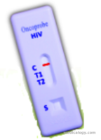 Oncoprobe Rapid Test HIV I dan II Antibody 25 Card/Box