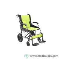 jual ONEMED Kursi Roda Sakura Roda Kecil FS863L Grey Green