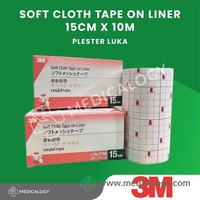 jual Plester Penutup luka 3M Non-Woven | 3M™ Soft Cloth Tape on Liner (Hypafix)