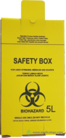 PROMO Tempat Sampah Medis Safety Box 5 Liter Biohazard Container  5 L