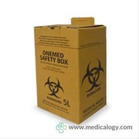 Safety Box Coklat 5 Liter OneMed