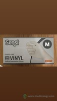 Sensi Sarung Tangan Vinyl Ukuran M Isi 100 Pcs