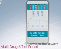 SERENITY Multidrug 6 Test Panel ( box 20 test ) Cassette