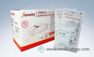 SERENITY Sterile Surgical Gloves Box 50 Psg Fr.8