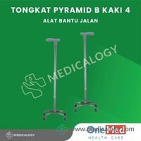 jual Tongkat Pyramid B OneMed | Tongkat Kaki 4 | Alat Bantu Jalan